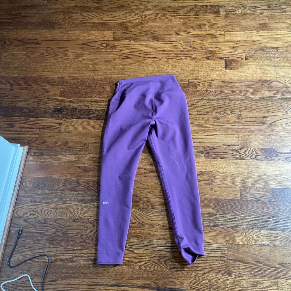 ALO 7/8 high waist airbrush leggings, Size S